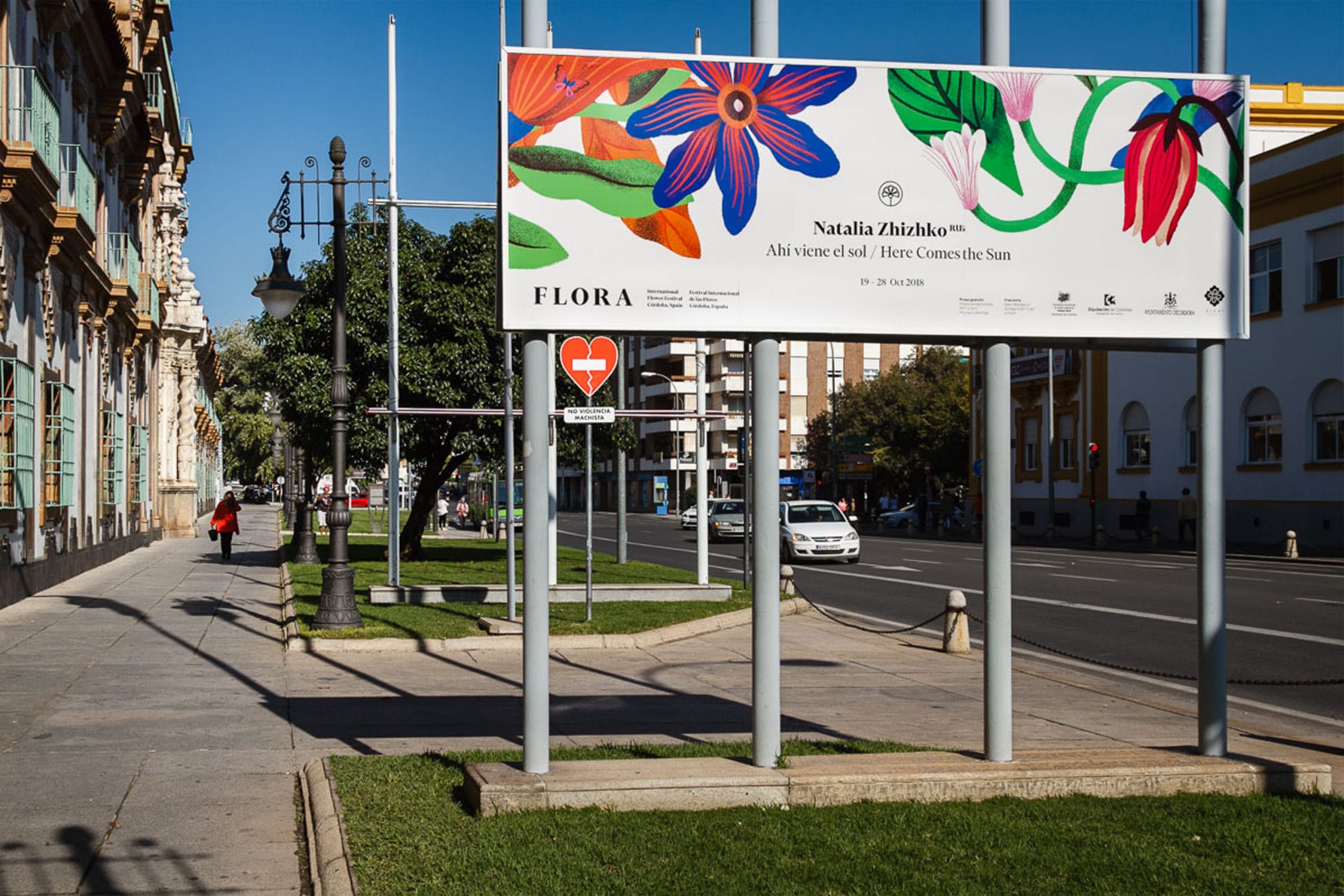Proyecto de branding para FLORA festival internacional de las flores