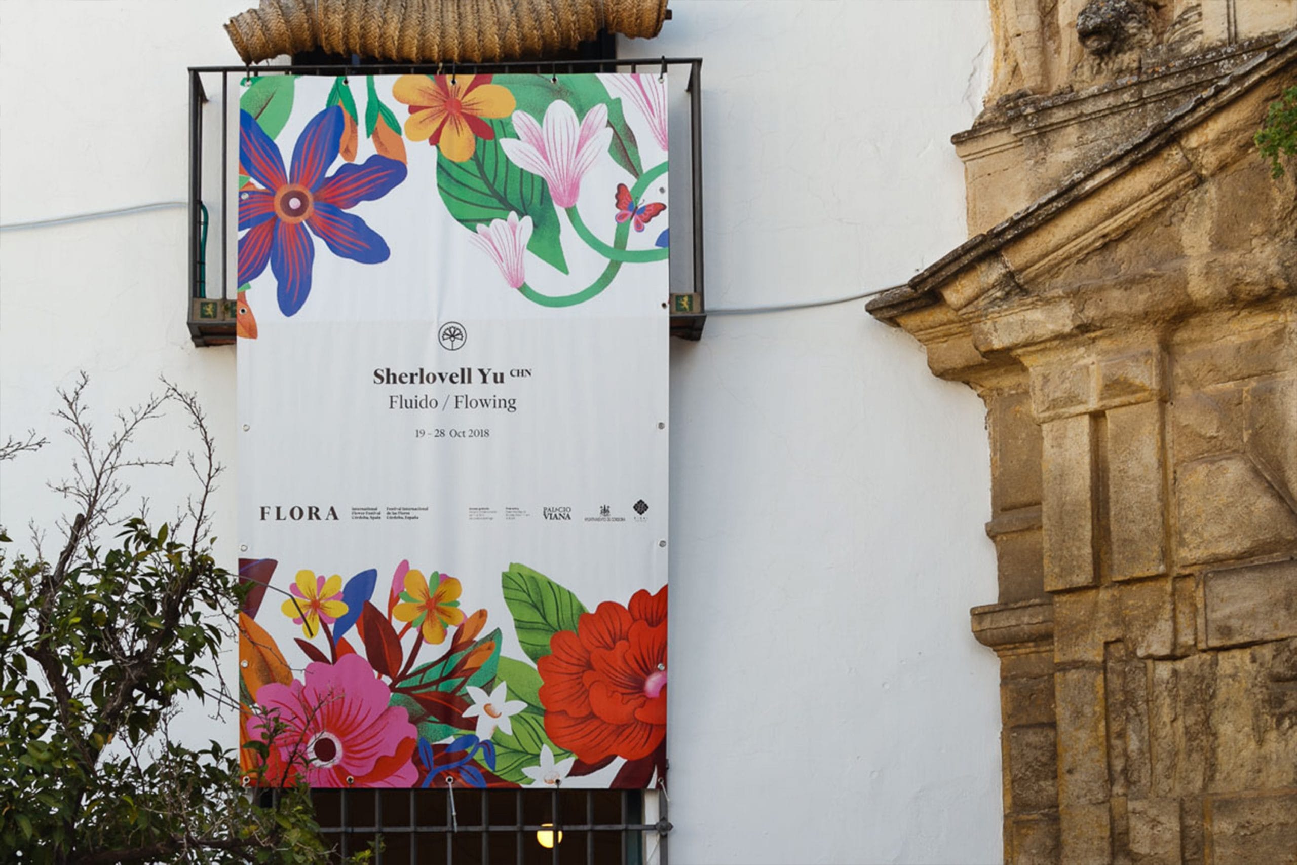 Proyecto de branding para FLORA festival internacional de las flores