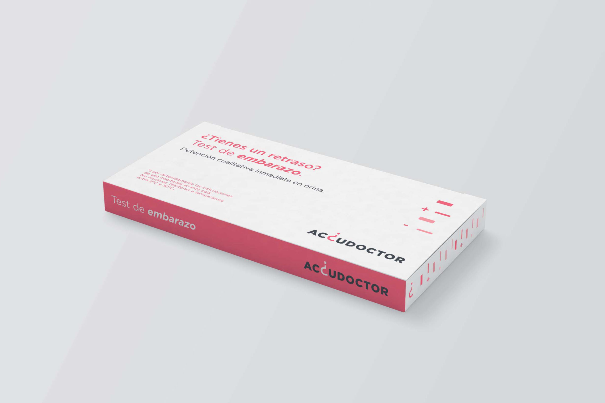 Proyecto de branding y packaging para Accudoctor