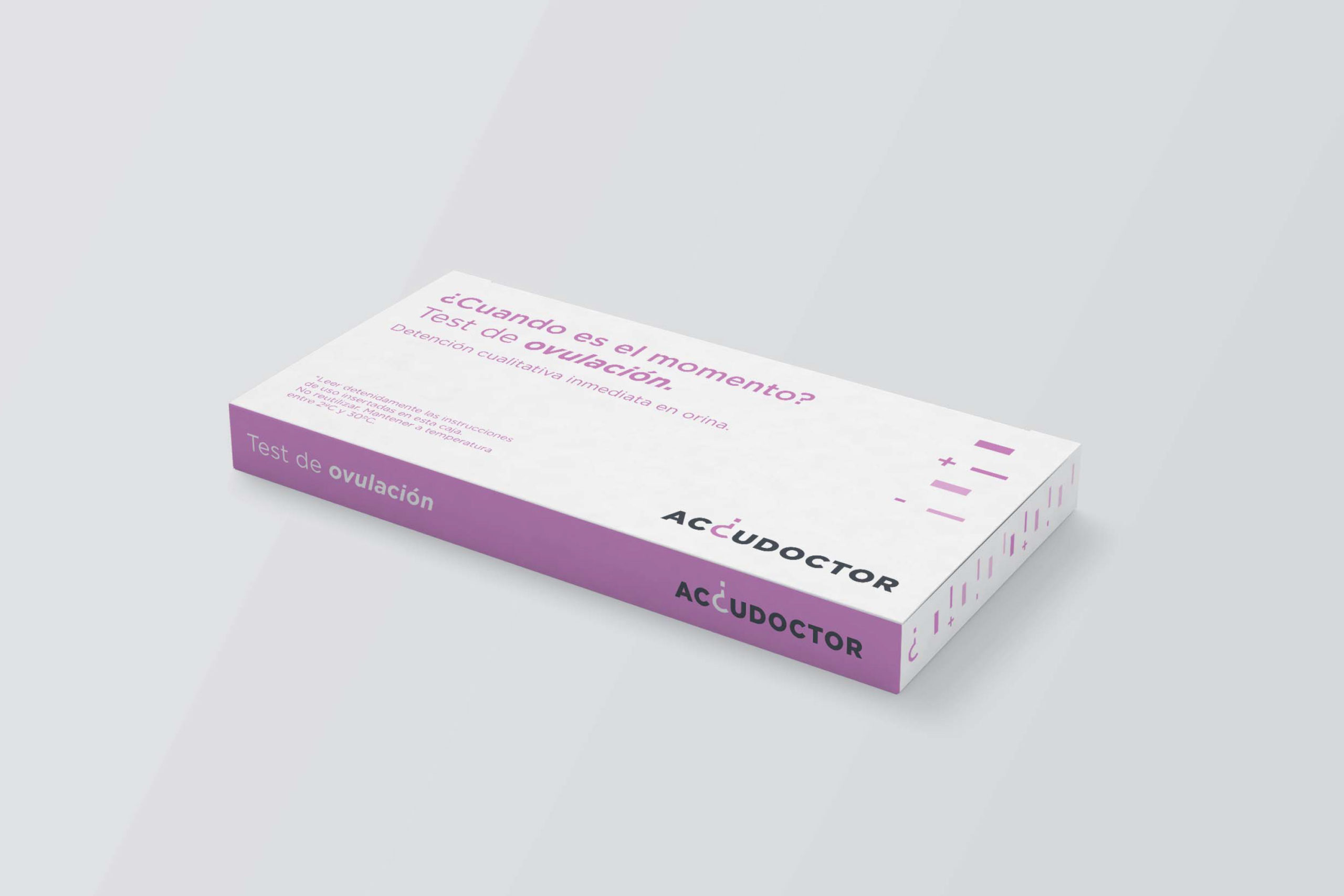 Proyecto de branding y packaging para Accudoctor