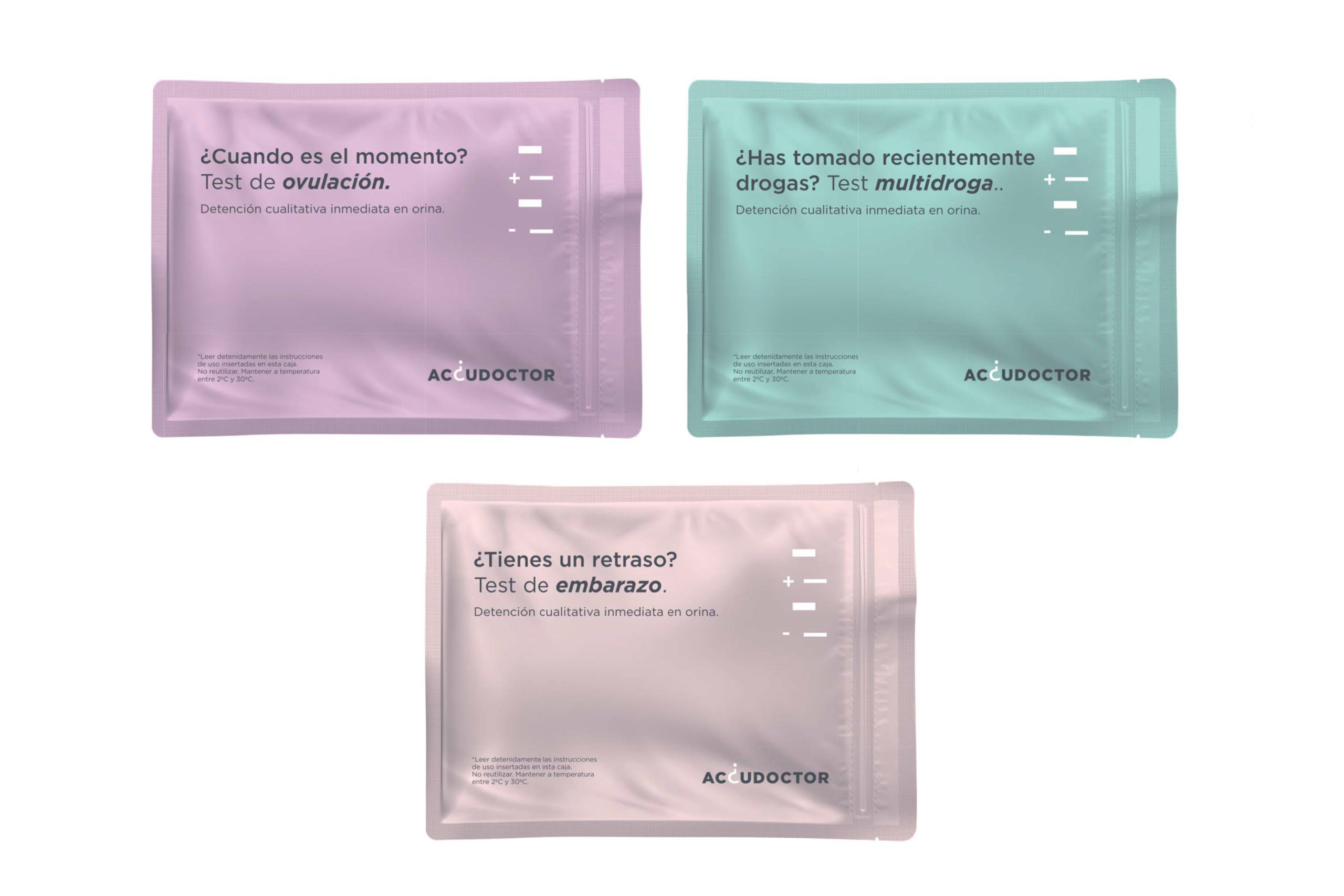 Proyecto de branding y packaging para Accudoctor Proyecto de branding y packaging para Accudoctor